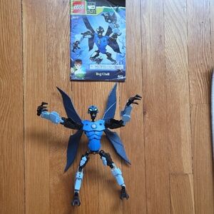 LEGO Ben 10 Big Chill Figure - Blue and Black